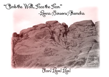 Climb the Wall, Face the Fear-1